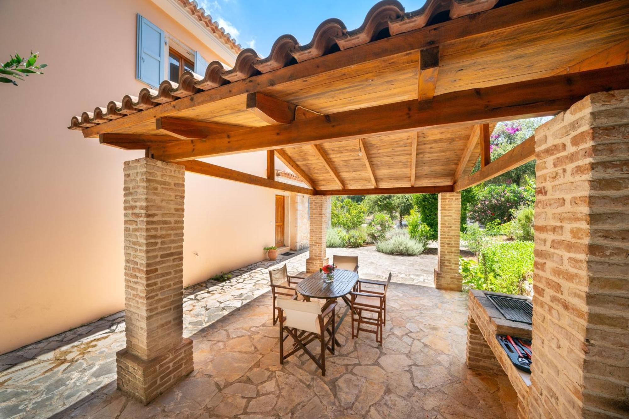 Villa Apollo Up To 8Px, Private Pool Fiskardo Bagian luar foto