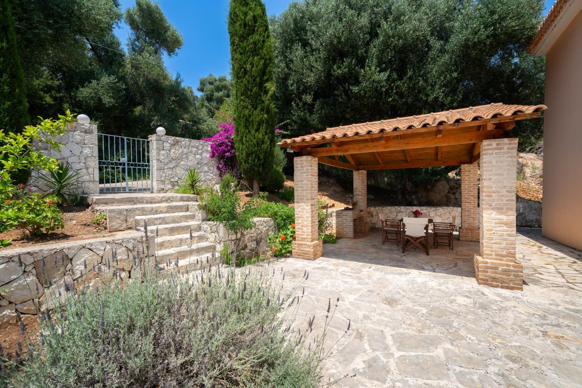 Villa Apollo Up To 8Px, Private Pool Fiskardo Bagian luar foto