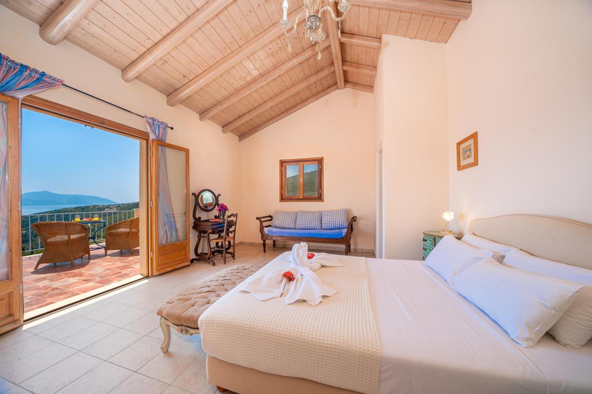 Villa Apollo Up To 8Px, Private Pool Fiskardo Bagian luar foto